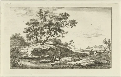 Reizgers aan de waterkant