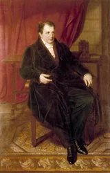 Portret van Johann Ludwig Tieck 1773-1853, 1835