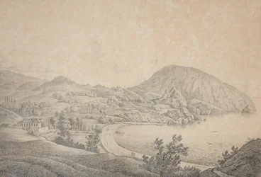 Uitzicht op het Landgoed van Armand Emmanuel du Plessis, hertog van Richelieu in Gursuf, 1810s