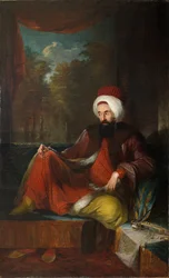 Portret van Yusuf Agah Efendi