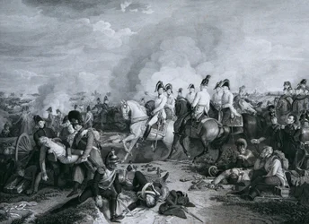 Aartshertog Karel van Oostenrijk in de slag bij Aspern