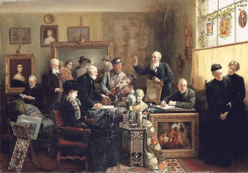 De landgoedveiling, 1903