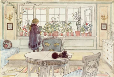 Bloemen op de Vensterbank, uit de serie 