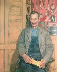 Hans Arnbom, de timmerman