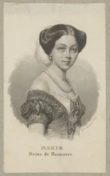 Maria van Hannover (1776 Londen - 1857 Londen) - prinses van Groot-Brittannië en Ierland, Hannover en Brunswijk-Lüneburg, en door huwelijk hertogin van Gloucester en Edinburgh