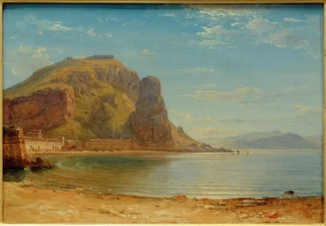 Terracina met de visrots