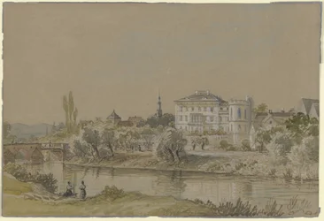 Huis Metzler in Bonames bij Frankfurt
