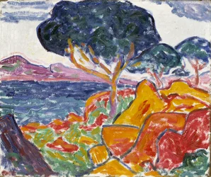 Landschap, ca. 1909-1914