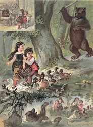 Hans en Grietje in het Bos, c.1880