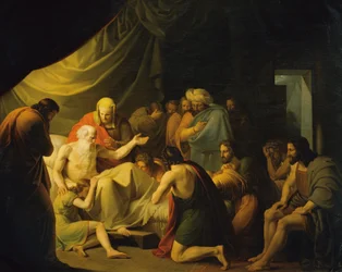 Jakob zegent de zonen van Jozef