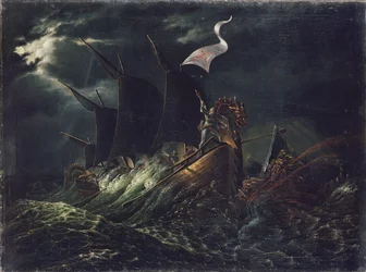 Frithjof doodt twee oceaantrollen