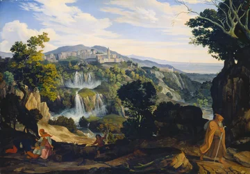 De watervallen van Tivoli