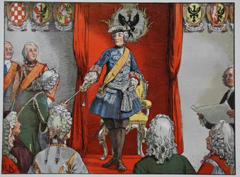 Hulde van de Silezische landgoederen, 17 november 1741
