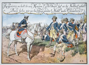 De ochtend na de aanval bij Hochkirch