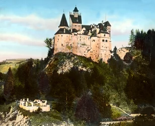 Roemenië, Transsylvanië, het Bran Kasteel (bekend als Dracula