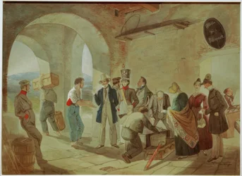 Bij de douane