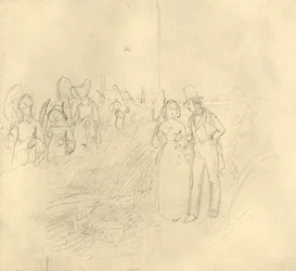 Institutsspaziergang, midden-late 19e eeuw, ca. 1924