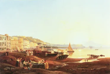 Haven van Mergellina, ca. 1831