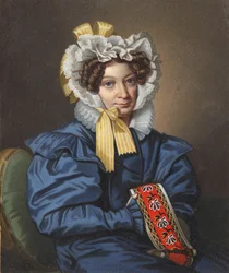 Portret van Gravin A.M. Golitsyna
