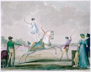 Oefeningen van het circuspaard, ca. 1818-1836