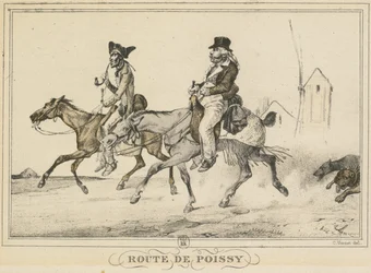 Scènes uit het Dagelijks Leven, Wegen en Paden: Weg naar Poissy