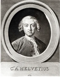 Portret van Claude Adrien Helvetius (1715-1771) Franse filosoof