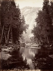 Eagle Point, 4.000 voet, Yosemite, ca. 1872, gedrukt ca. 1876