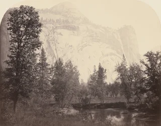 Rivierzicht op de Royal Arches, Yosemite