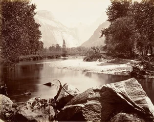 De Domes, Yosemite, ca. 1872, gedrukt ca. 1876