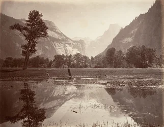 De koepels, Yosemite, ca. 1872, gedrukt ca. 1876