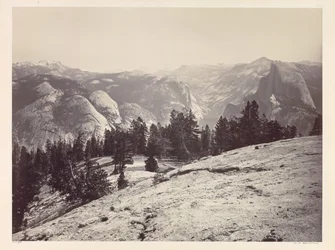 De Domes, vanaf de Sentinel Domes, Yosemite