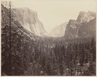 De Yosemite Vallei vanaf het Mariposa Pad