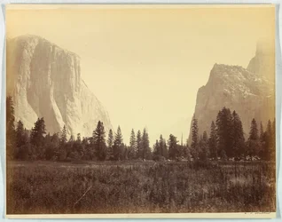 Door de vallei vanaf het begin van het Mariposa-pad, Yosemite, nr. 9
