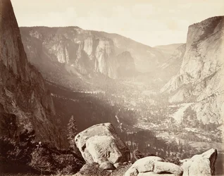 Yosemite Valley vanaf Union Point