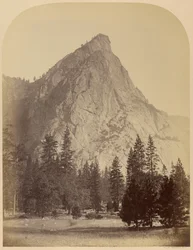 Drie Broers, vooraanzicht, 4480 voet, Yosemite