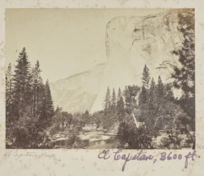 Tutocanula - El Capitan - 3600 voet, Yosemite Valley, Mariposa County, Californië (nr. 1010)