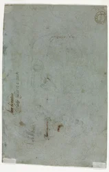 Schets van een kinderhoofd (verso)