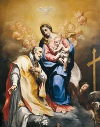 St. Philip Neri met Maagd en Kind