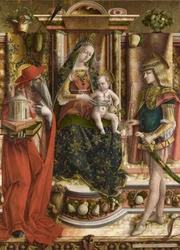 La Madonna della Rondine, na 1490