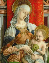 Madonna en Kind (detail)