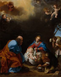 Aanbidding van de herders, ca. 1670
