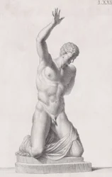 Standbeeld van Narcissus, 1734