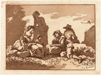 Rustende familie