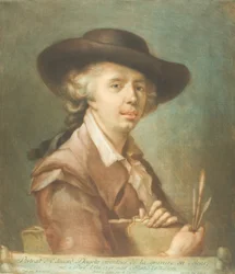 Portret van Edouard Dagoty