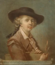 Portret van Edouard Gautier-Dagoty, 1783