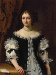 Portret van Maria Maddalena Rospigliosi Panciatichi