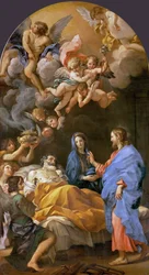 Barok: De dood van Sint-Jozef - Dood van Sint-Jozef door Carlo Maratta (1625-1713)