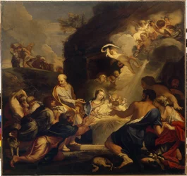 De aanbidding van het Christuskind