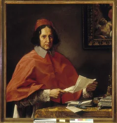 Portret van Kardinaal Alderano Cybo
