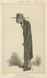 De Diogenes van de moderne Korinthiërs zonder zijn ton, Thomas Carlyle (Vanity Fair-serie)